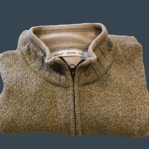 Women's Woolrich XXL 1/4 Zip LS Sweater Soft Ramie/Cotton Blend